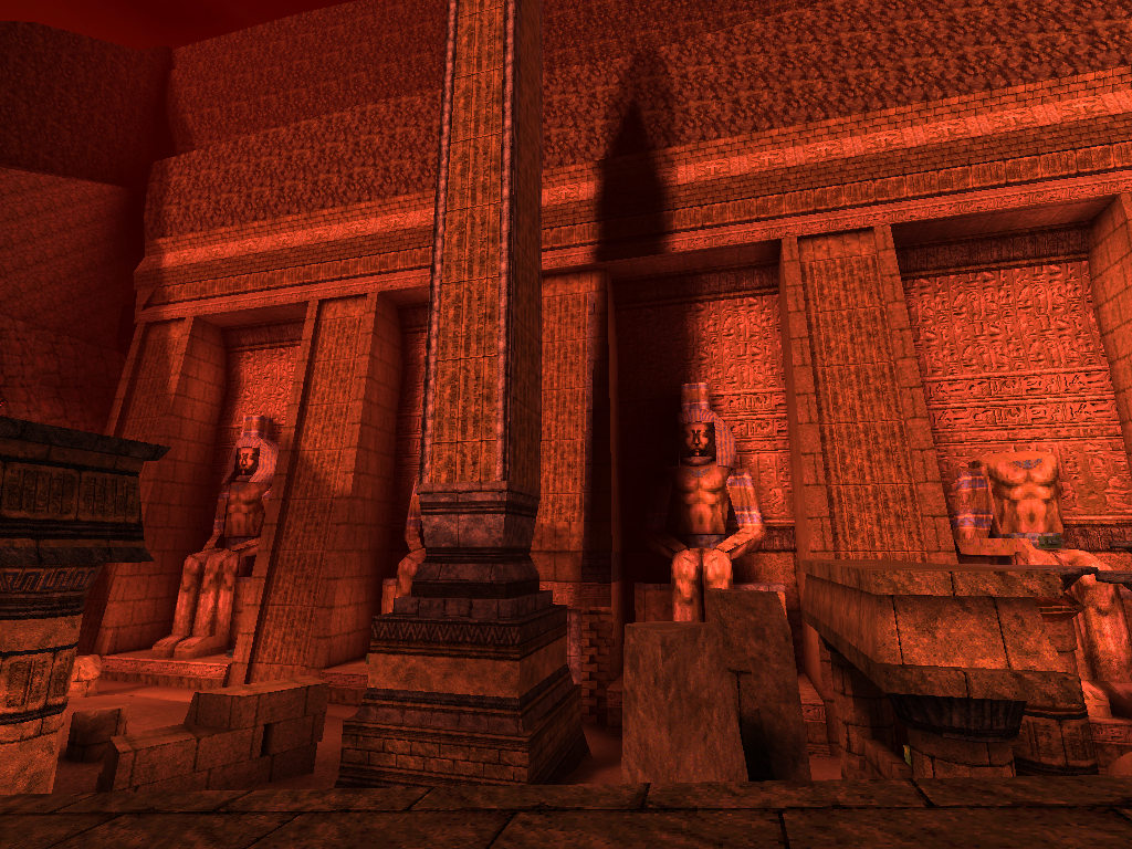 Abu simbel, except in Quake